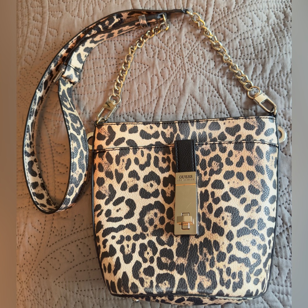 Guess Purse Animal Print NWOT